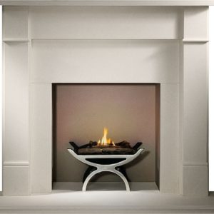 Pulse and Brompton Discount Fireplaces Limestone Suite From £-0