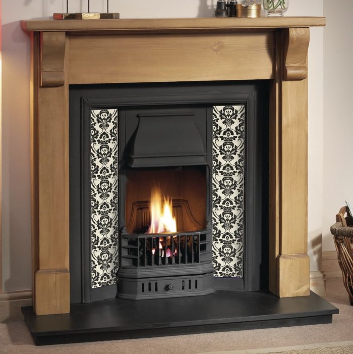 Prince and Pine Bedford Wooden Fireplace-0
