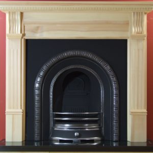 Henley and Pine Large Corbel Wooden Fireplace-0
