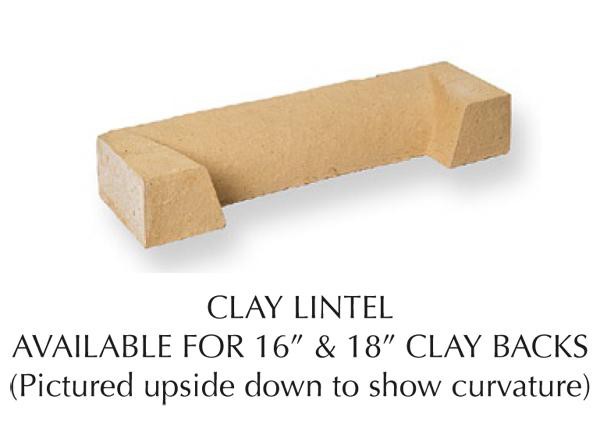 Throat Lintel for Clay Back-0