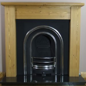 Monarch and Pine Lincoln Wooden Fireplace-0