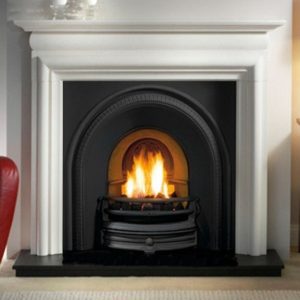 Tradition and Asquith Limestone Fireplace-0