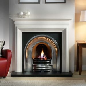 Crown and Asquith Limestone Fireplace-2462