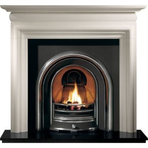 Jubilee and Asquith Limestone Fireplace-0