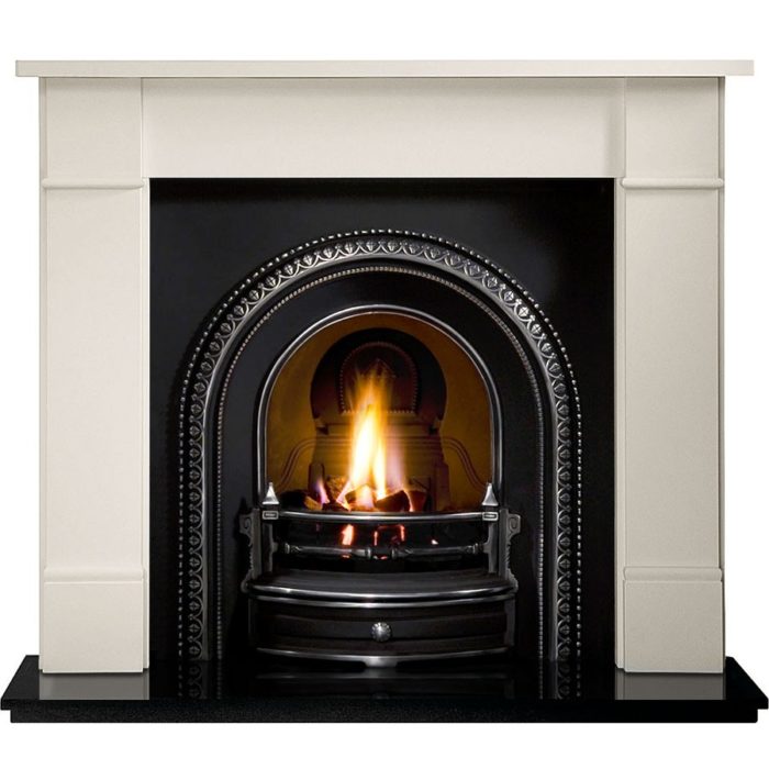 Radley and Brompton Limestone Fireplace -0