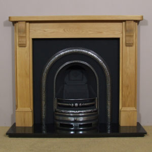 Lytton and Oak Stourhead Wooden Fireplace-0