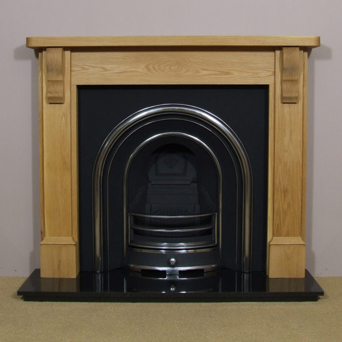 Jubilee and Oak Stourhead Wooden Fireplace-0