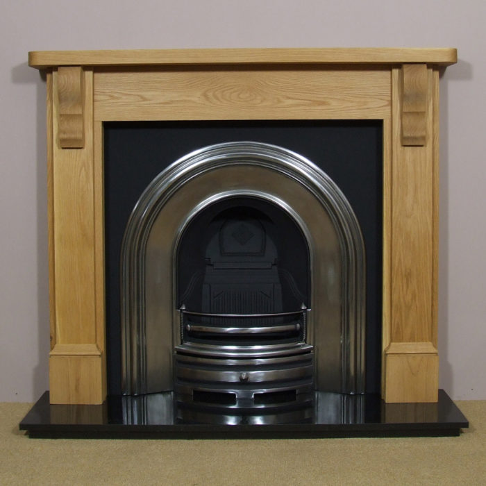 Crown and Oak Stourhead Wooden Fireplace-0