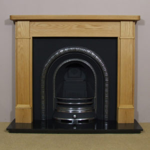 Henley and Oak Brompton Wooden Fireplace-0