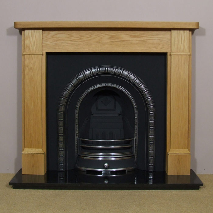 Henley and Oak Brompton Wooden Fireplace-0