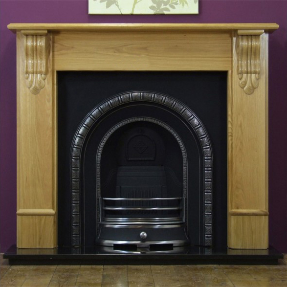 Henley and Oak Edinburgh Wooden Fireplace-0