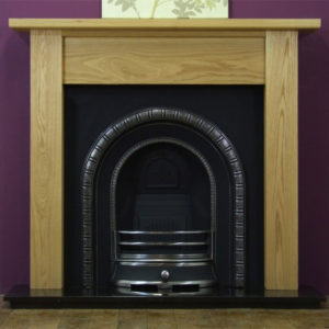 Henley and Oak Lincoln Wooden Fireplace-0