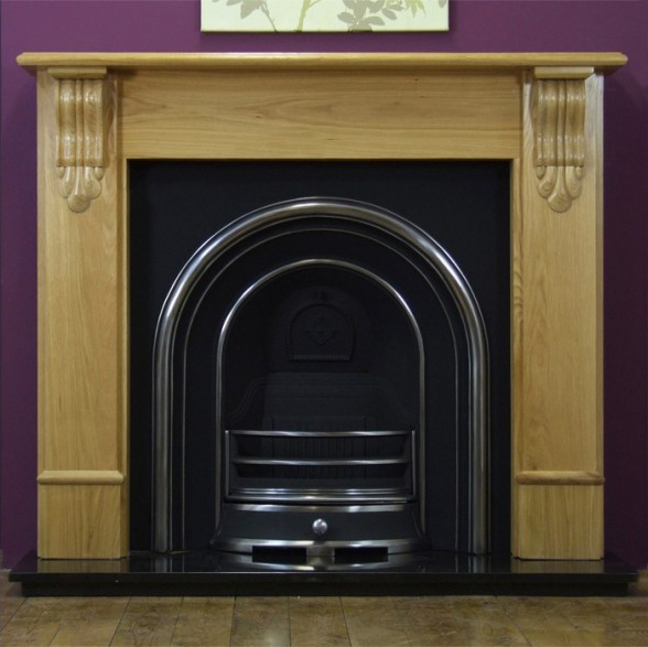 Jubilee and Oak Edinburgh Wooden Fireplace-0