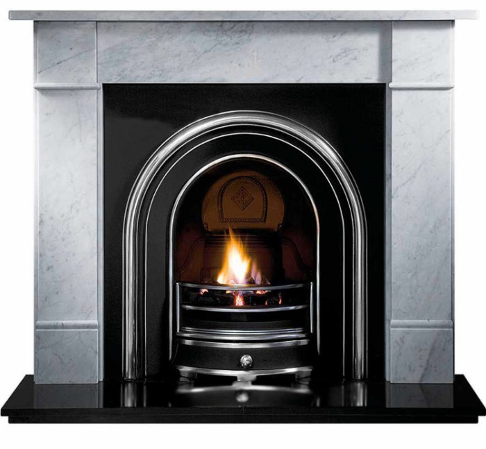 Jubilee and Flat Victorian Marble Fireplace-0