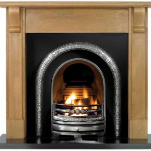 Lytton and Oak Bedford Wooden Fireplace-0