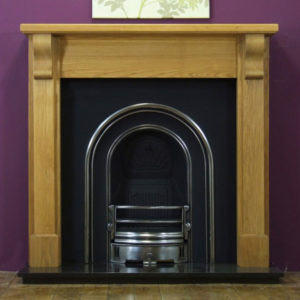 Monarch and Oak Bedford Wooden Fireplace-0