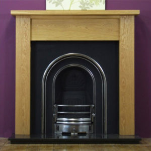 Monarch and Oak Lincoln Wooden Fireplace-0