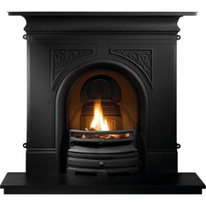 Pembroke Black Cast Iron Fireplace-2437