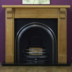 Tradition and Oak Bedford Wooden Fireplace -0