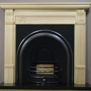 Tradition and Pine Large Corbel Wooden Fireplace -0