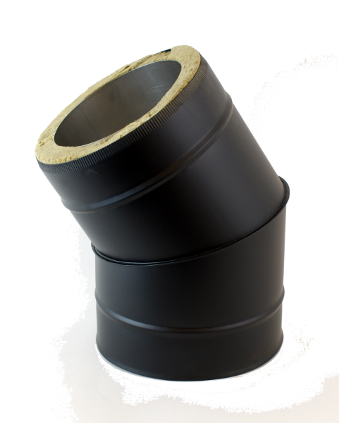 Elbow 30 Degree Twin Wall Flue Pipe-2716