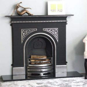 Pembroke Highlighted Cast Iron Fireplace-0