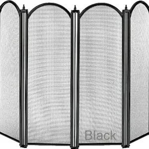 Dynasty 4 Fold Fire Screen