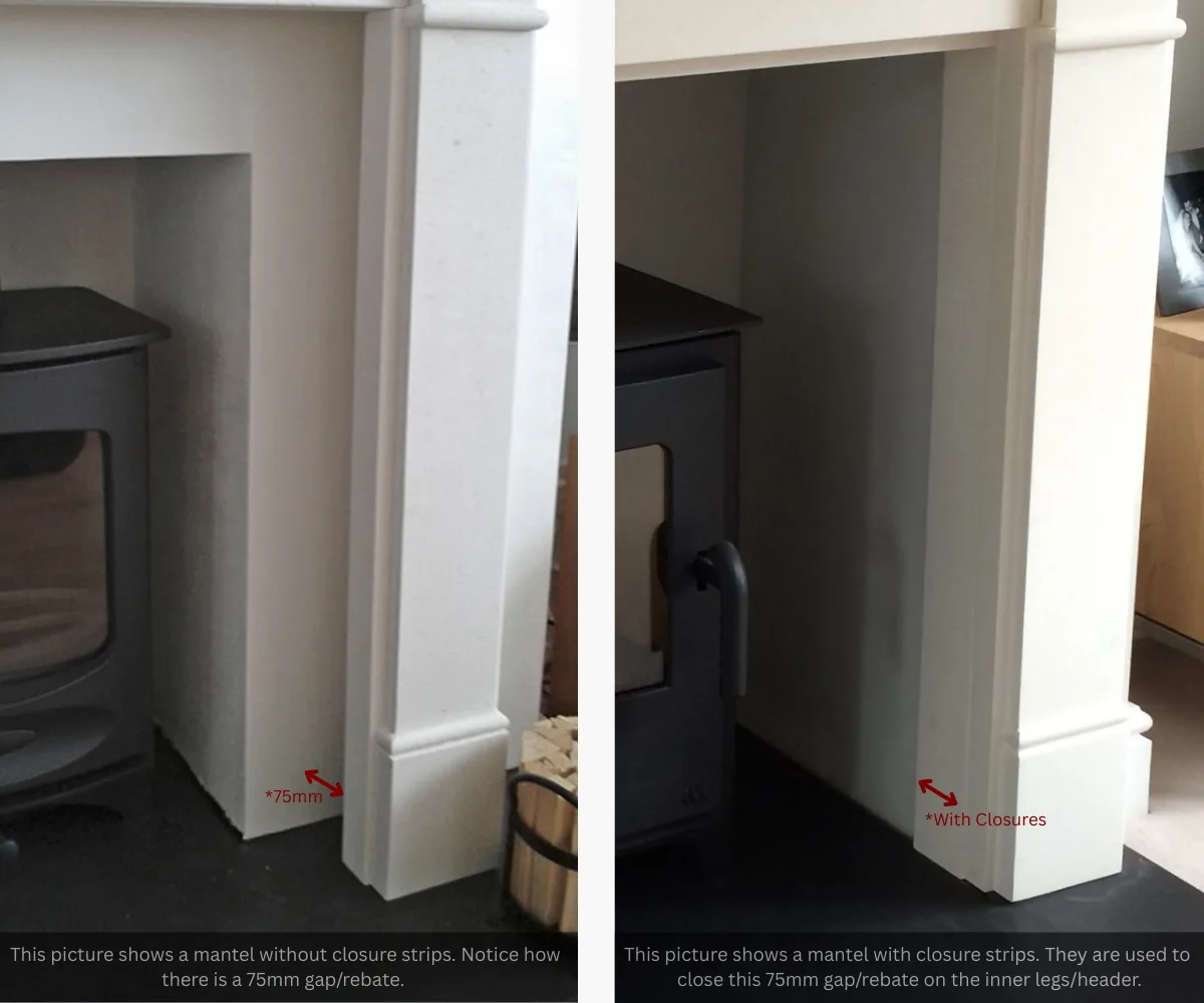 Modena Agean Limestone Surround - Image 3