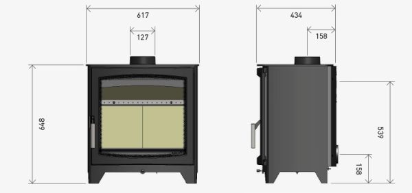 Parkray Aspect 8 Eco Stove - Image 4