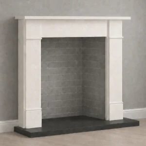 Brompton Agean Limestone Fire Surround