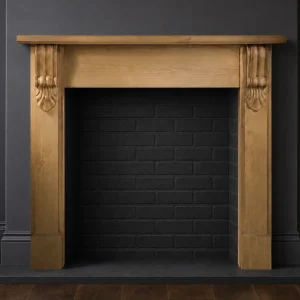 Grand Corbel Pine Wooden Surround