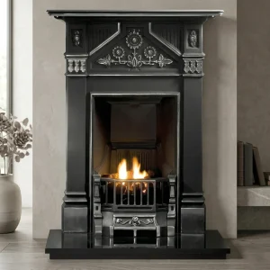 Daisy Cast Iron Fireplace