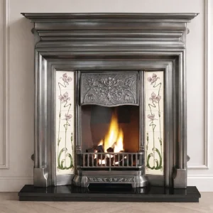 Edwardian Cast Iron Fireplace