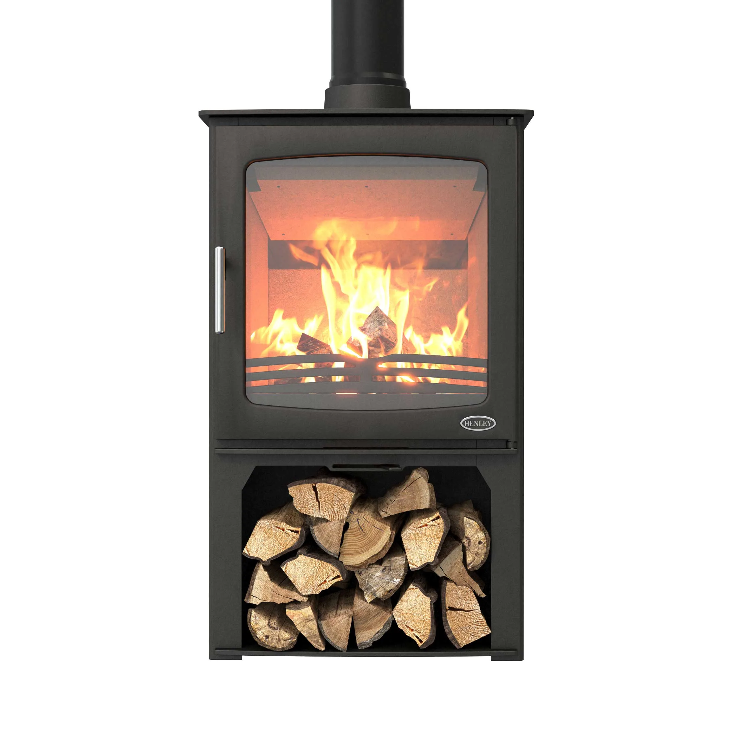 Henley Hazelwood 5 Landscape Eco Stove - Image 4