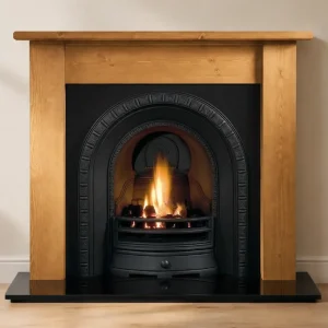 Henley and Pine Lincoln Wooden Fireplace