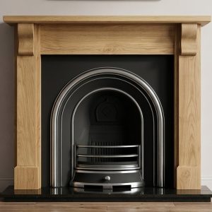 Jubilee and Oak Bedford Wooden Fireplace