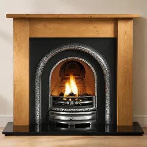 Lytton and Pine Lincoln Wooden Fireplace