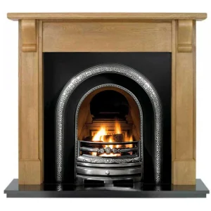 Lytton and Oak Bedford Wooden Fireplace