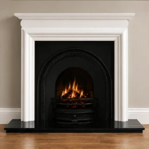Tradition and Asquith Limestone Fireplace
