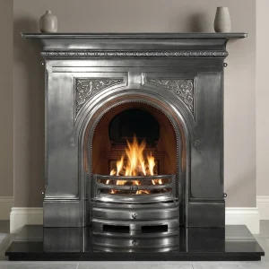 Pembroke Full Polish Cast Iron Fireplace
