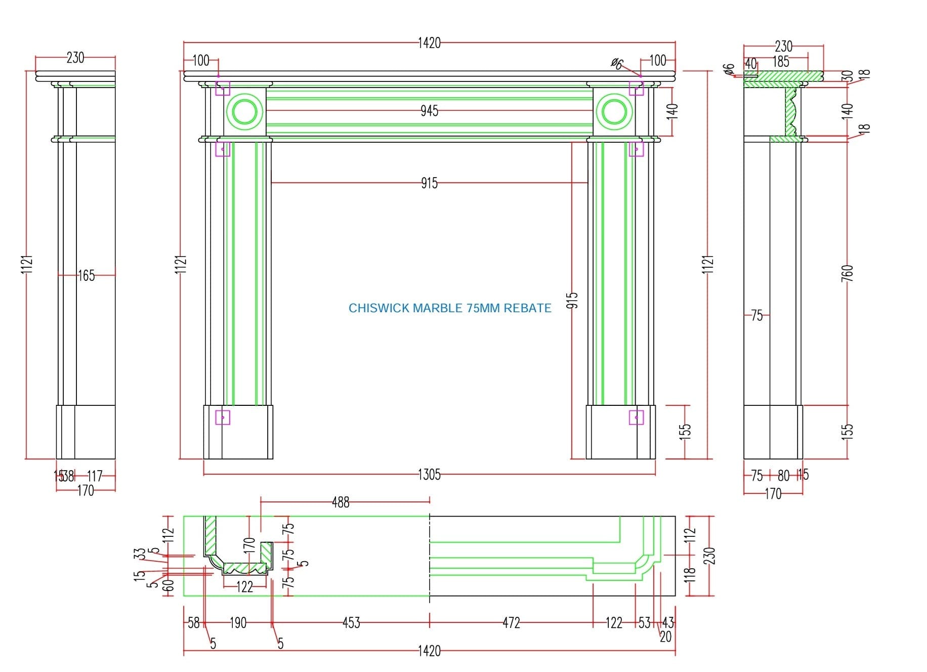 Product dimensions image