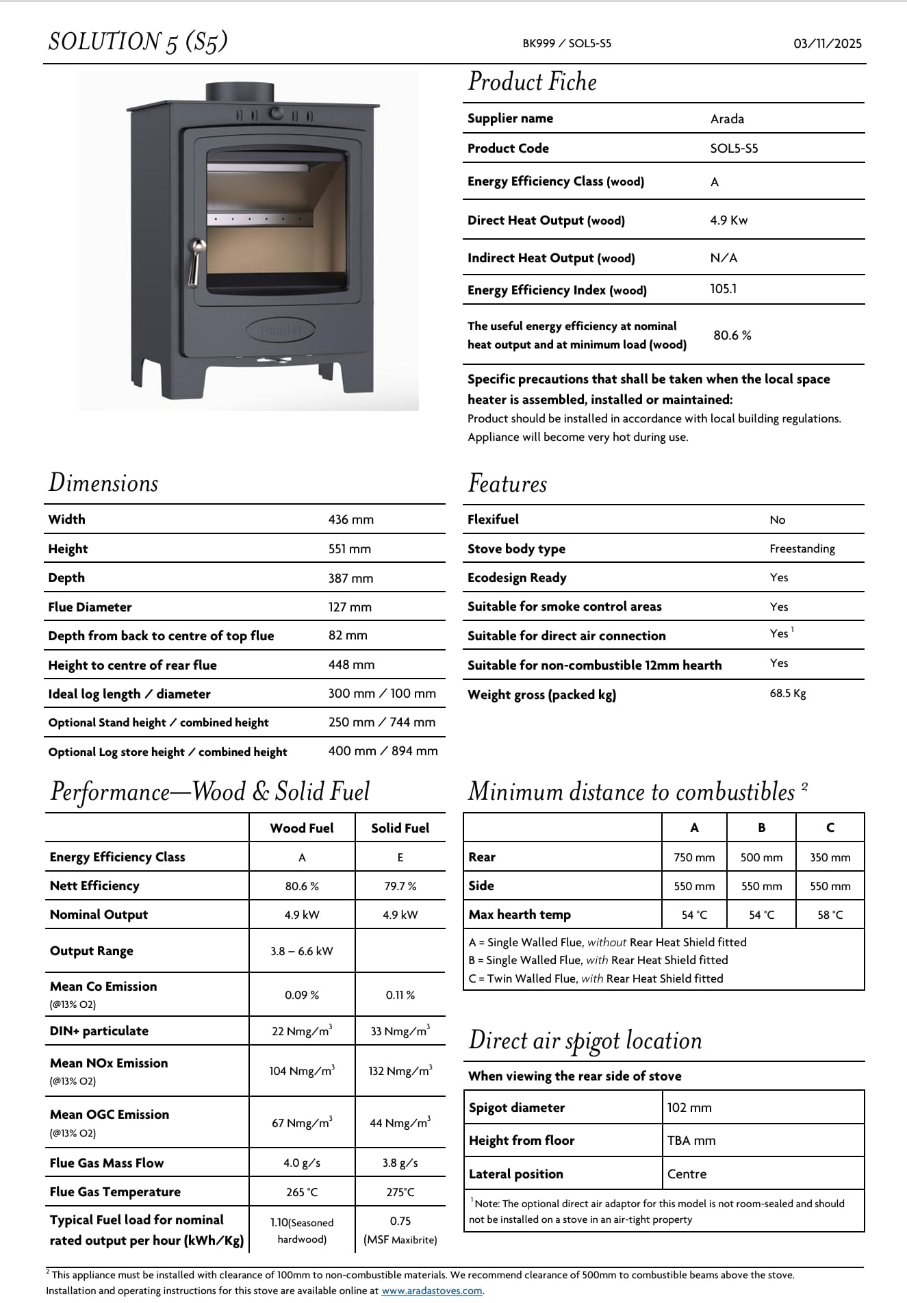 Product dimensions image