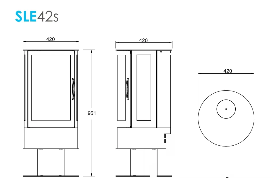 Solution SLE42s Electric Stove - Image 4