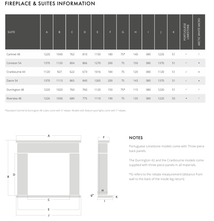 Product dimensions image