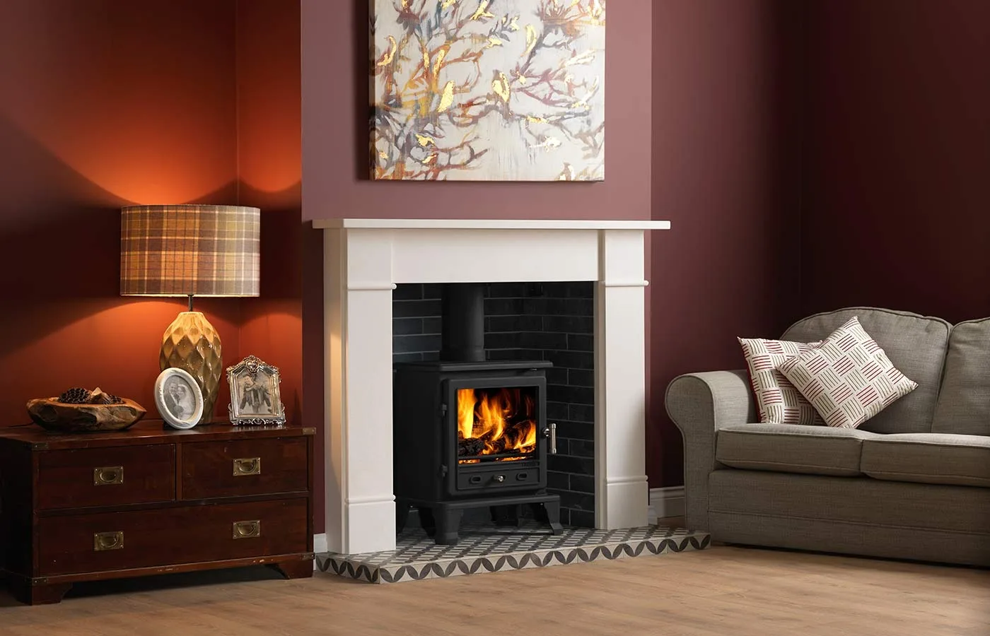 Firefox 8 ECO Multi Fuel Stove - Image 2