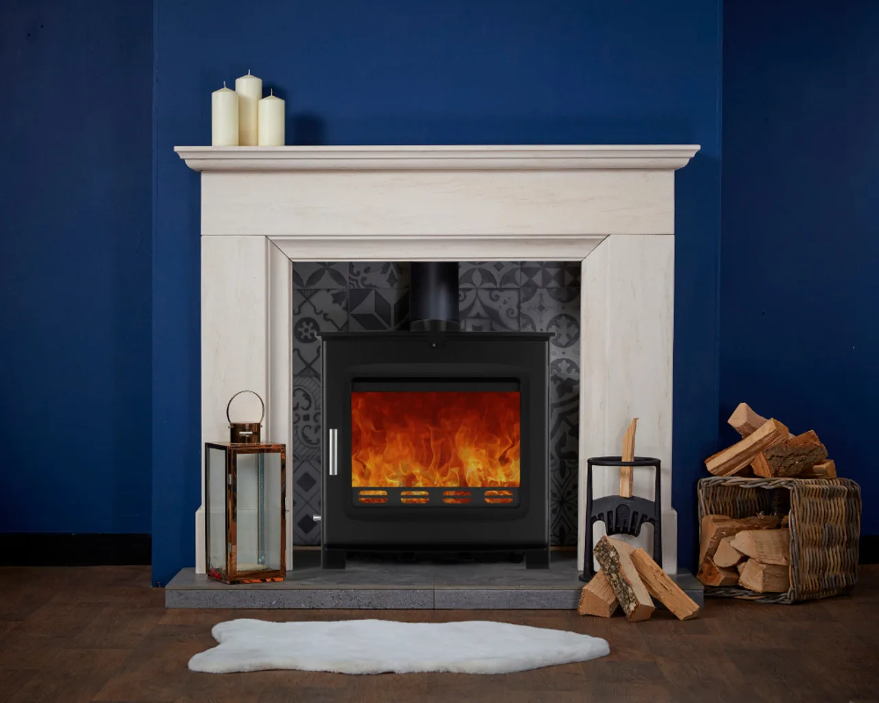 Woodford Chadwick 12 Multifuel Stove - Image 3