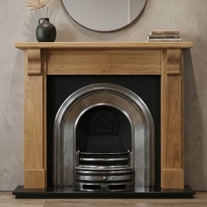 Crown and Oak Bedford Wooden Fireplace