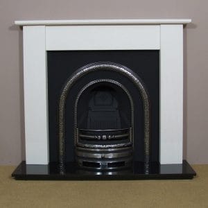 Lytton and Ripley Limestone Fireplace