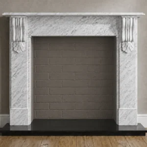 Carved Corbel Marble Surround