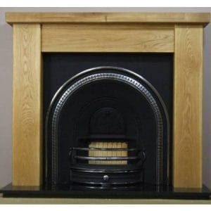 Tradition and Oak Cameron Wooden Fireplace